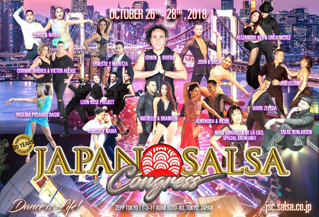 Japan Salsa Congress 2018 Flyer 01